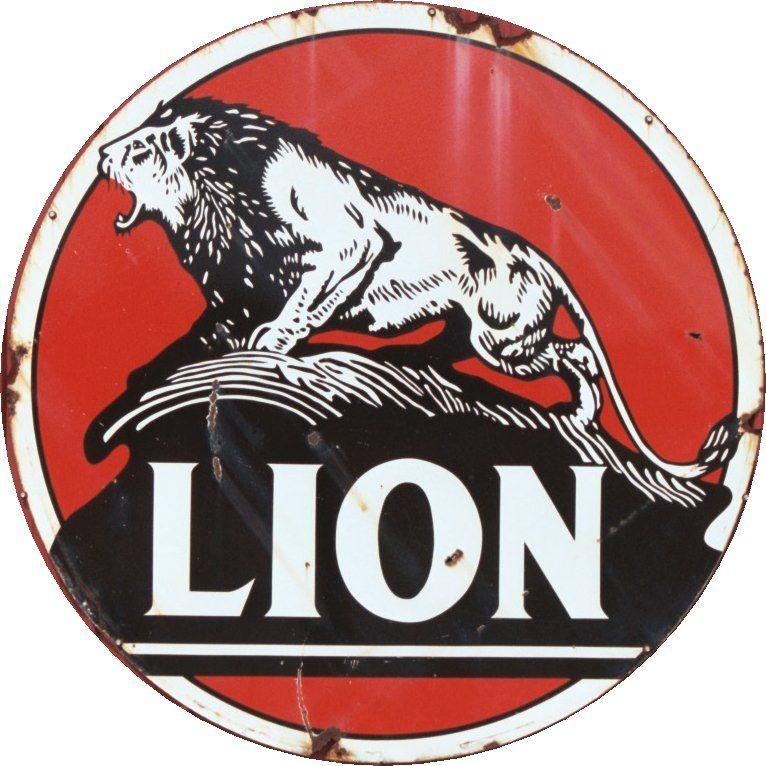 Lion Oil Logo - Vintage Lion Oil and Magnolia Gasoline Metal Signs. Details You Can