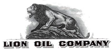 Lion Oil Logo - Lion Oil Company ( Early Monsanto Company ) - Lion Vignette