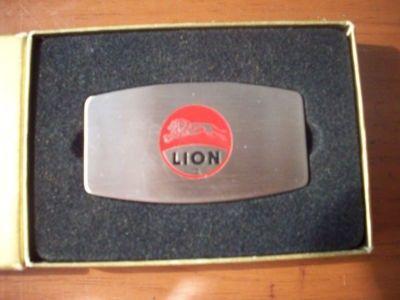 Lion Oil Logo - Zippo Pocket Knife With Lion Oil Logo | #237308118