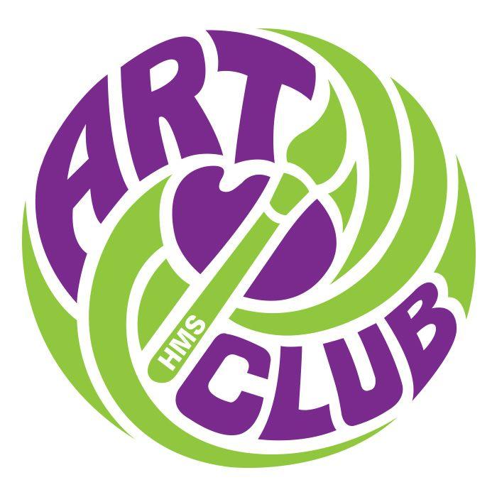 Purple and Green Cool Logo - School Art Club T-Shirts | ... select the purple and green color ...