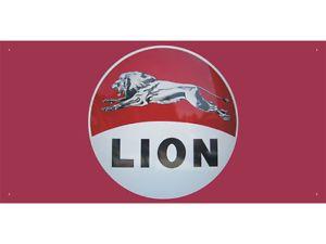 Lion Oil Logo - vn0946 Lion Oil Car Auto Parts Club Shop Display Advertising Banner