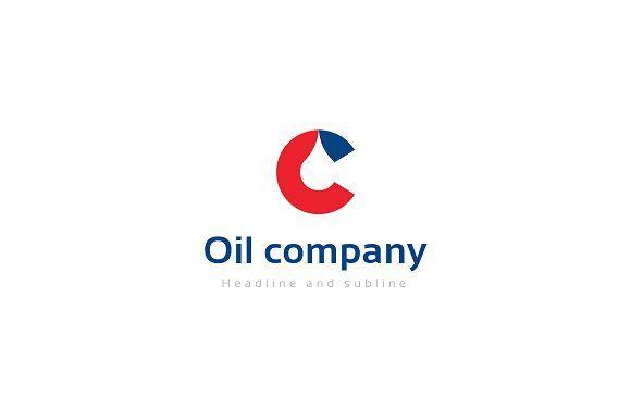 Oil Company Logo - Oil company logo. Logo Templates Creative Market