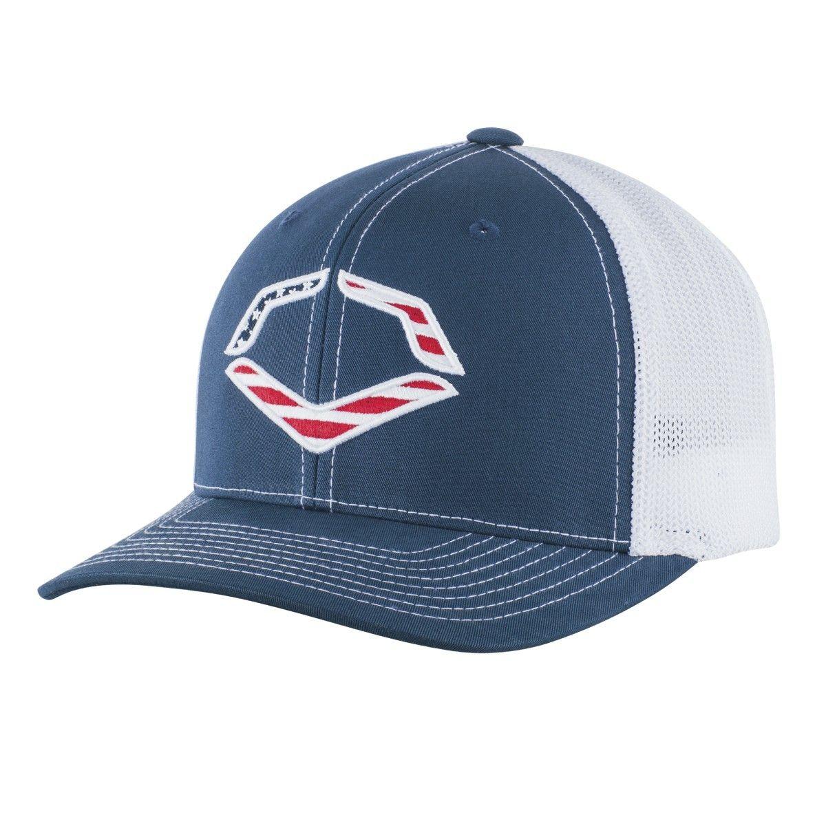 Evoshield Logo - Flex Fit USA EvoShield Logo Hat