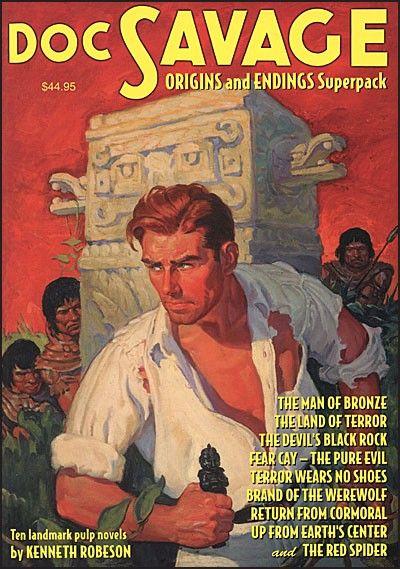 Doc Savage Logo - DOC SAVAGE CLASSIC SUPERPACK Origins and Endings