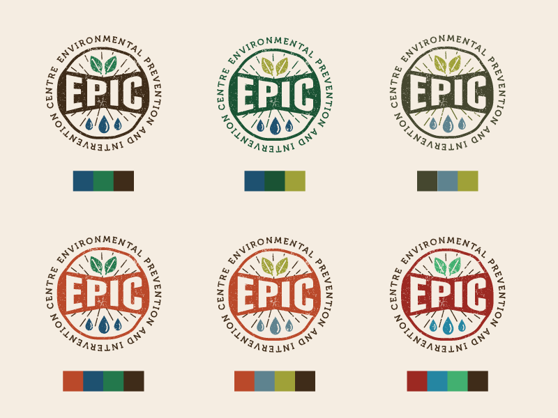 2014 Epic Logo - E.P.I.C Logo - Color options by evontay | Dribbble | Dribbble