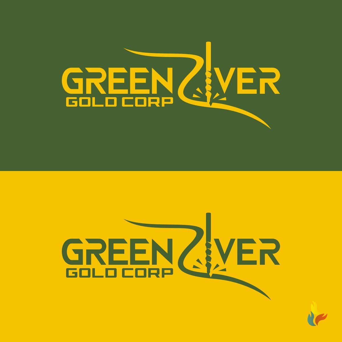 Yellow Corp Logo - Professional, Bold, It Company Logo Design for Green River Gold Corp ...