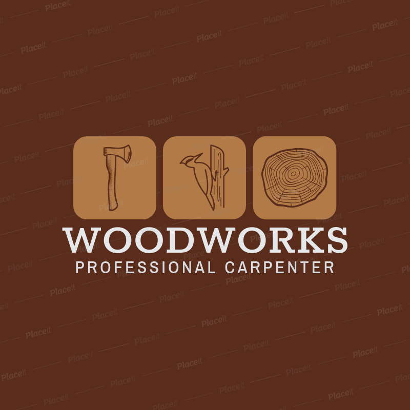 Carpentry Logo - Placeit - Carpentry Logo Creator for Woodworks
