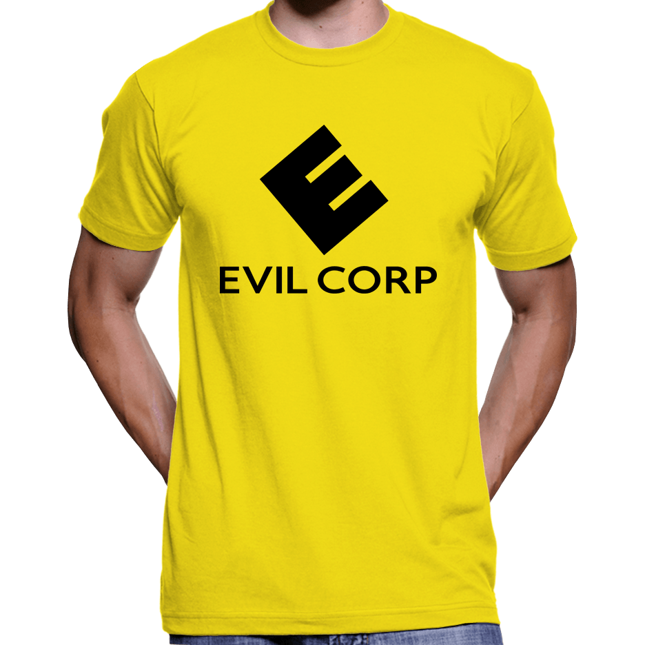 Yellow Corp Logo - Mr. Robot Evil Corp Logo T Shirt / Hoodie. Culture Clash Clothing