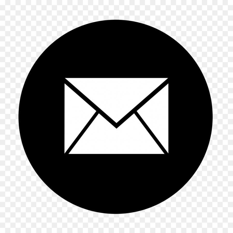 White Email Logo - LogoDix