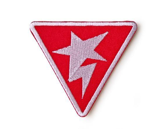 Red BAPE Star Logo - Bape Patch Bape Star Patch Sew On Embroidered Patch Red
