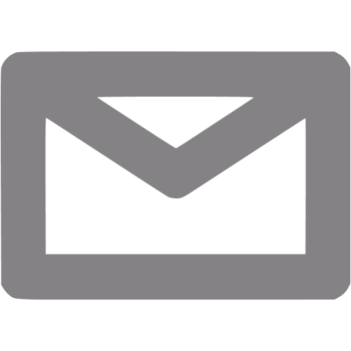 White Email Logo - Gray email 12 icon - Free gray email icons