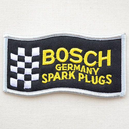 Bosch Spark Plugs Logo - Lazystore: Logo Patch Bosch Bosch Spark Plugs (busilver) LGW 153