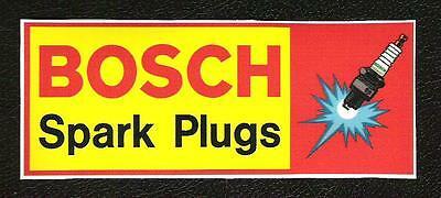 Bosch Spark Plugs Logo - BOSCH SPARK PLUGS Sticker, VW, Mercedes, Vintage Sports Car Racing ...