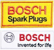 Bosch Spark Plugs Logo - Bosch Germany Spark Plugs Iron on Patch | eBay