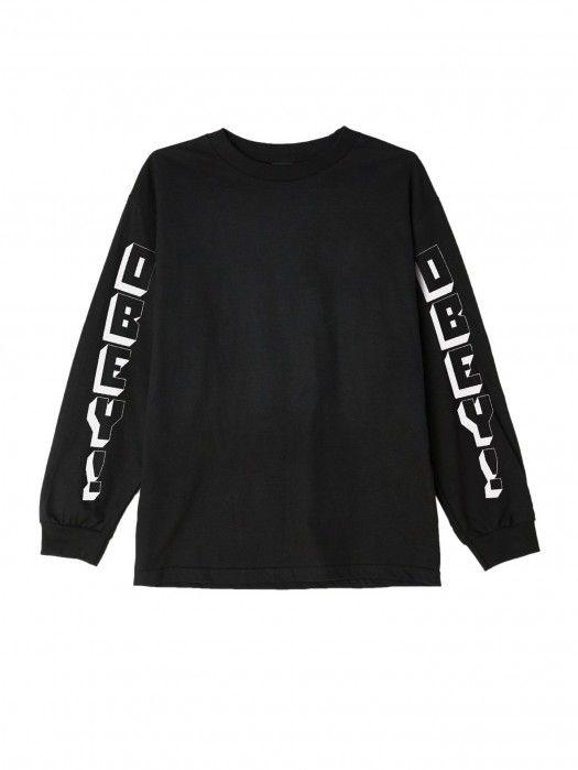 Obey Clothing Line Logo - Men's Long Sleeve T Shirts At OBEY Clothing UK