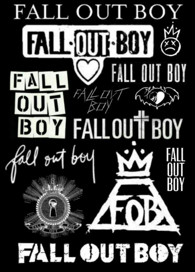 FOB Logo - Pin by caleigh on fall out boy | Fall Out Boy, Save rock, roll, Fob logo