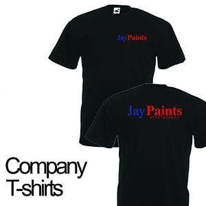 Top Clothing Company Logo - Personalised Company Work Logo Custom printed shirts Uniform