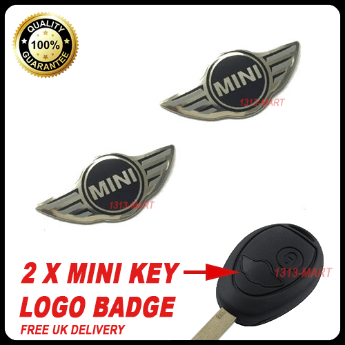 FOB Logo - Mini Cooper Remote Key Fob Logo Emblem Sticker Decal Badge 20mm 2