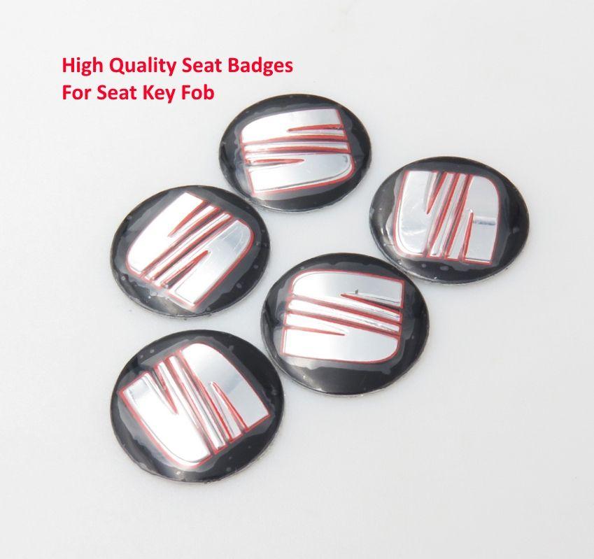 FOB Logo - badges Seat Car Remote Key Fob Logo Emblem Badge Stickers 14mm