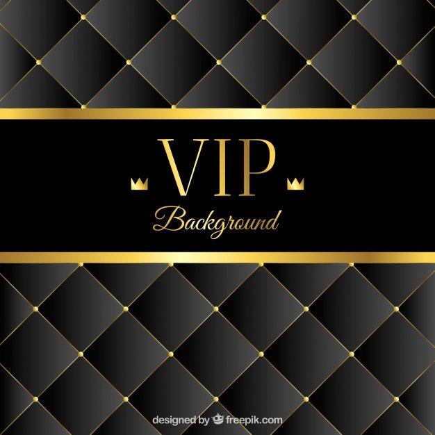 Luxury Black and Gold Logo - Vip luxury cushion background Vector | Free Download
