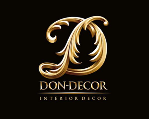 Gold D Logo - Black and gold Logos