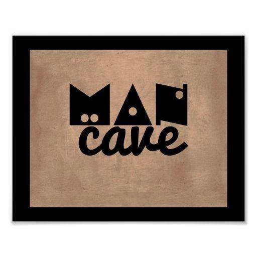 Sepia Peach Logo - man cave quote poster bold text distressed sepia #mancave #poster