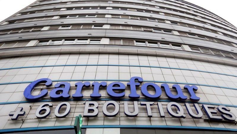 Carrefour Logo - Carrefour calls on Google for voice boost in battle with Amazon