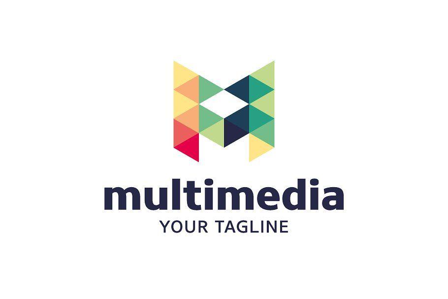 Mutimedia Logo - Multimedia M Logo Logo Templates Creative Market