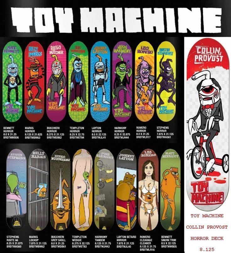 Old Toy Machine Logo - Picture of Toy Machine Skate Art