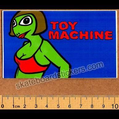 Old Toy Machine Logo - Toy Machine Old Skateboard Sticker – SkateboardStickers.com
