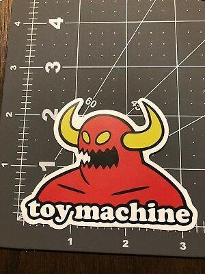 Old Toy Machine Logo - TOY MACHINE STICKER Toy Machine Old School Skate 5.25 in x 4.25 in ...