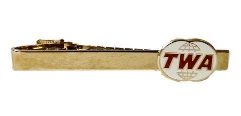 TWA Globe Logo - TWA Globe Logo Tie Bar and Tie Pin – Airline Employee Shop