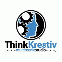 Multimedia Logo - ThinkKre8tiv Multimedia Studio Logo Vector (.EPS) Free Download