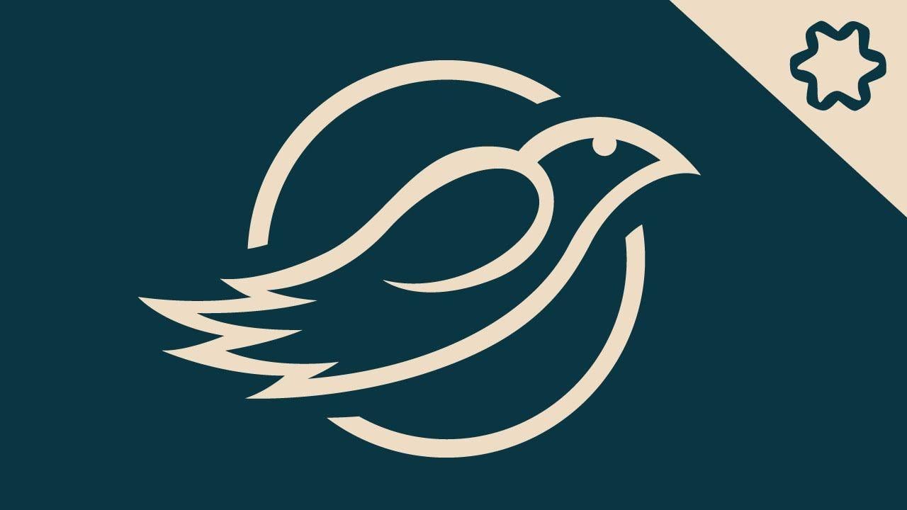 Eagle Circle Logo - illustrator tutorial : Circle Logo Design With Eagle / Circular Grid