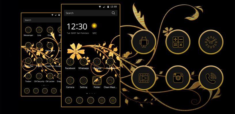 Luxury Black and Gold Logo - Black Gold Theme