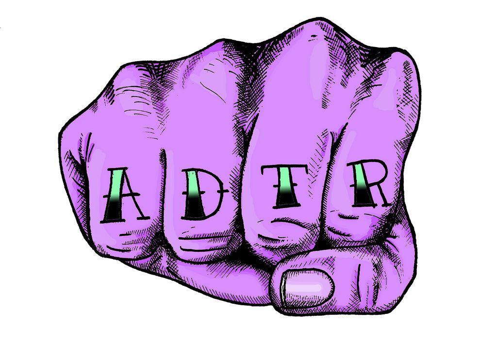 Adtr Logo - ADTR Logo. Logo design project the band, A Day To Rem