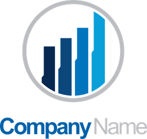 Financial Business Company Logo - Business finance chart company Logo Vector (.EPS) Free Download