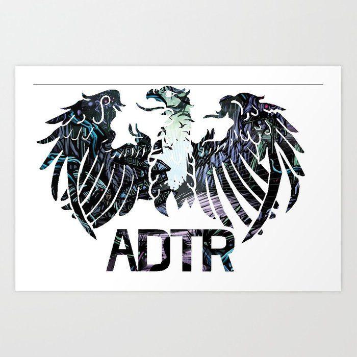 Adtr Logo - A Day To Remember Logo Art Print by saraleex3 | Society6