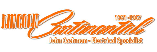 Lincoln Continental Logo - Lincoln Continentals. John Cashman Electrical Specialist