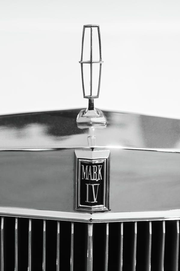 Lincoln Continental Logo - Lincoln Continental Mark Iv Hood Ornament -ck0139bw