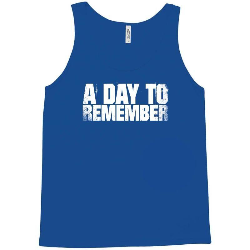 Adtr Logo - Custom A Day To Remember Adtr Logo Tank Top By Printshirts