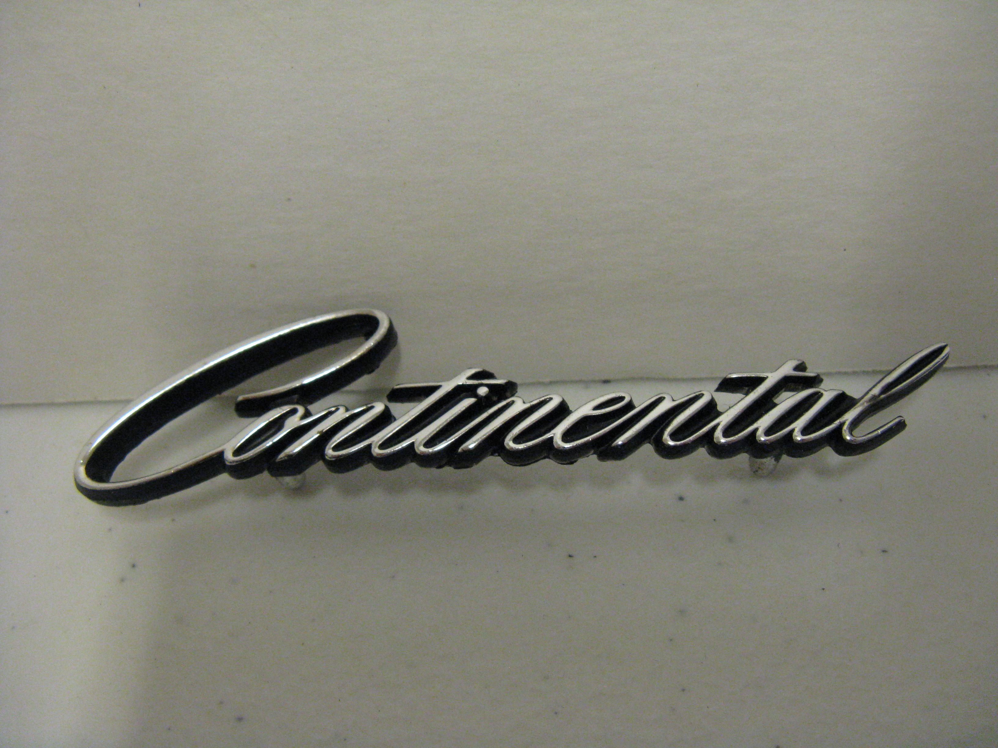 Lincoln Continental Logo - Lincoln Continental Emblem. | COOL AUTO ART | Lincoln continental ...
