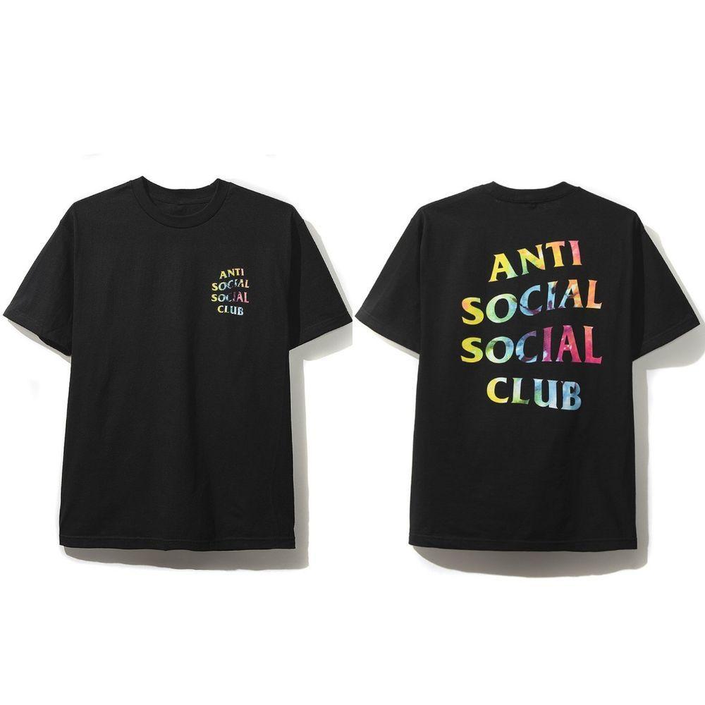 Assc Logo - Anti Social Social Club ASSC Logo Thai Dye Black Tee Size S M L XL ...