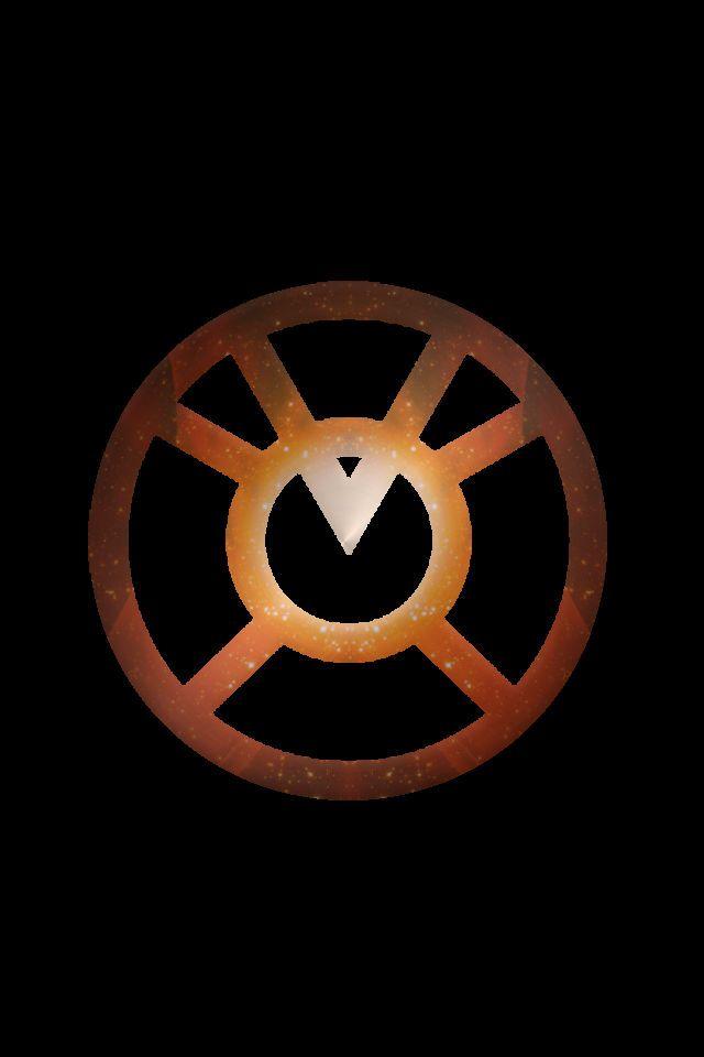 Orange DC Comics Logo - Stary Orange Lantern Logo background by KalEl7 on deviantART | logo ...