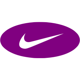 Purple Nike Logo - Purple nike 3 icon purple site logo icons