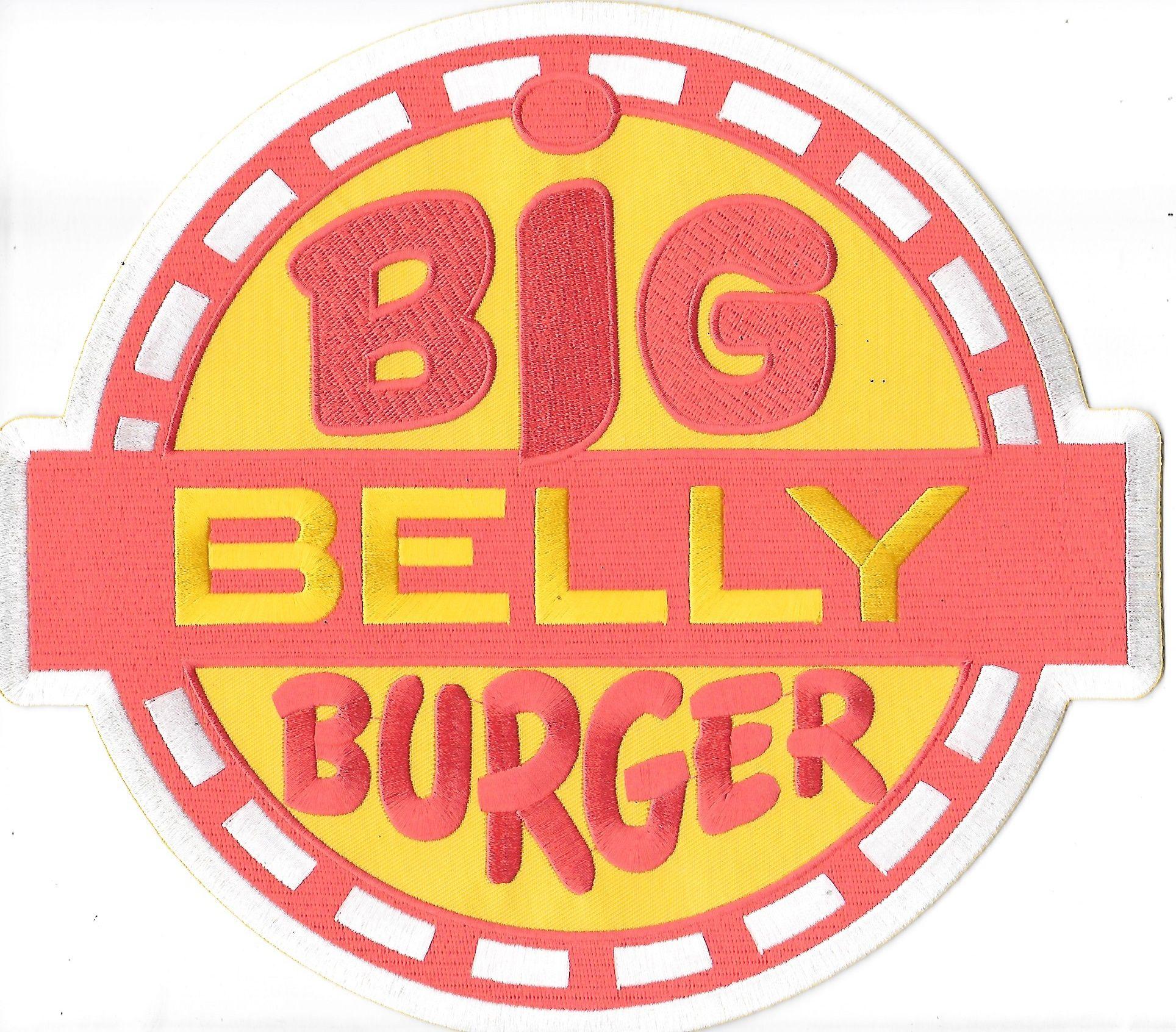 Orange DC Comics Logo - DC Comics CW TV Shows Big Belly Burger Logo Embroidered Jacket Patch ...