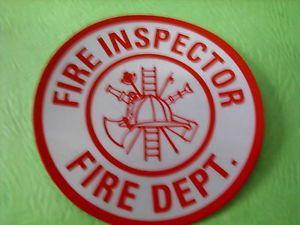 Fire Red and White Circle Logo - FIRE INSPECTOR 3