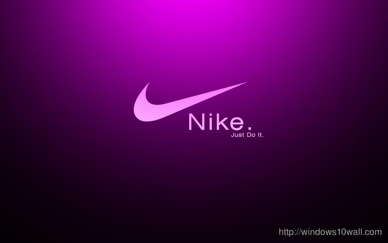 Purple and Black Nike Logo - Top Brands Logo Background Wallpapers
