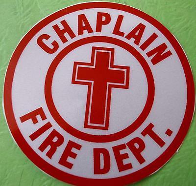 Fire Red and White Circle Logo - CHAPLAIN FIRE DEPT 3