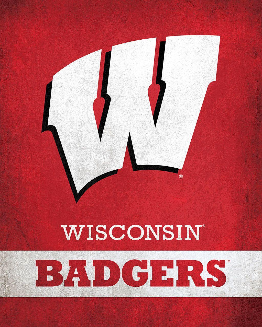 Wisconsin Logo - Wisconsin Badgers Pride Logo - ScoreArt